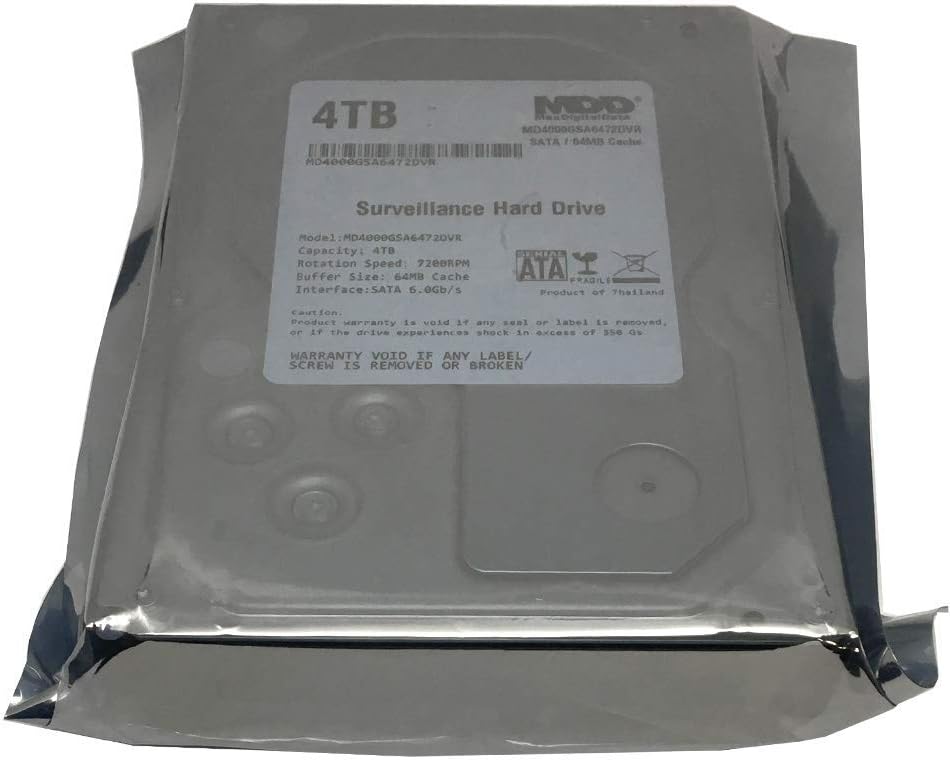 4TB 7200PM SATA 6.0Gb/s 3.5 Internal Hard Drive Pack of 2 B5012