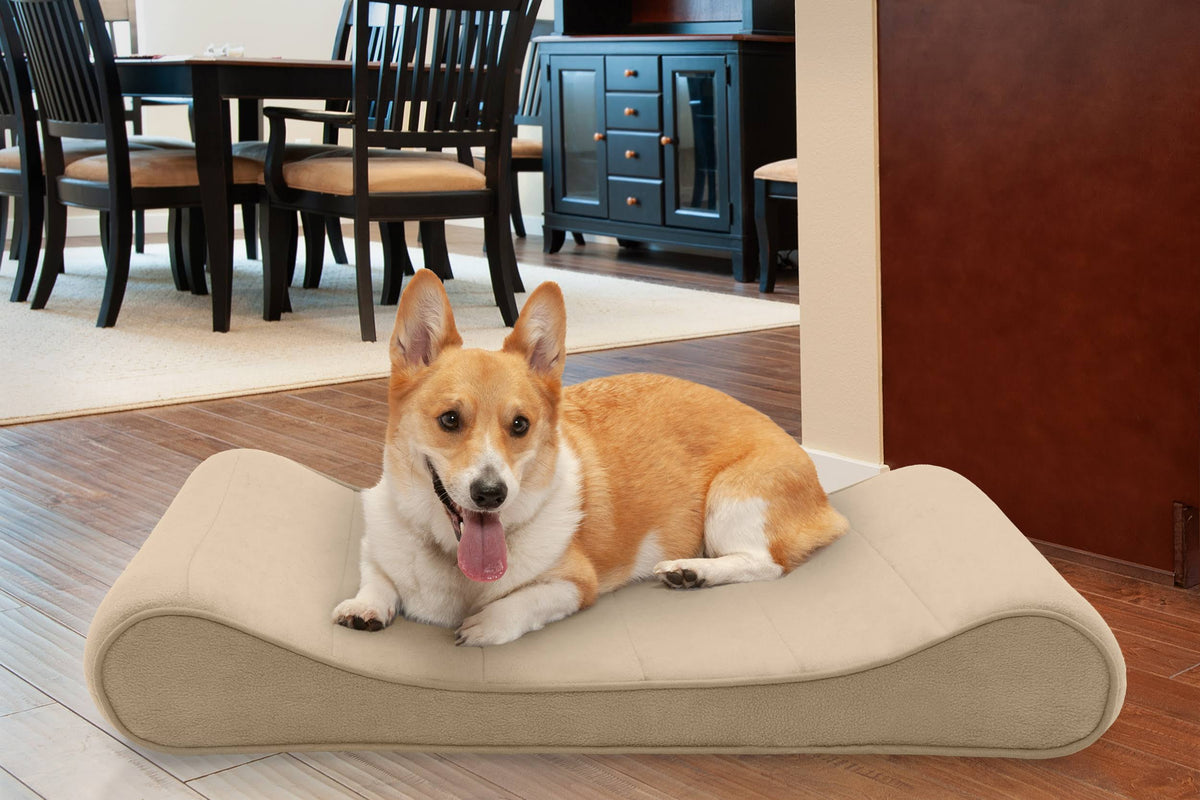Memory Foam Microvelvet Pet Bed D6999