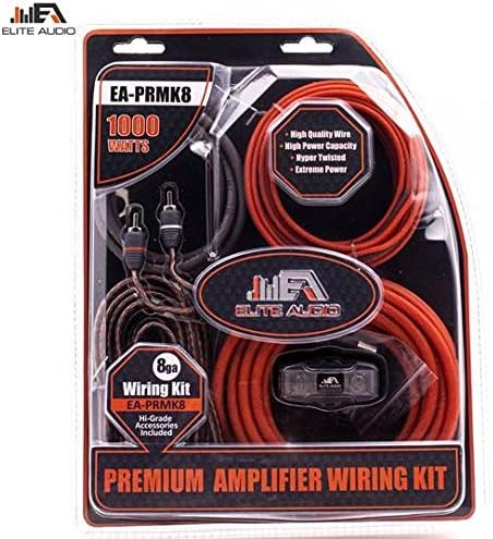 0 Gauge CCA Amp Kit with 20 feet 0 AWG + 2-Channel RCA Interconnects E725