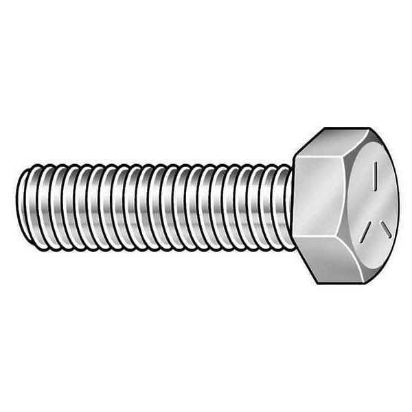 1 inch-14 Grade 5 Hex Head Cap Screw Carbon Steel Pk 10 N598