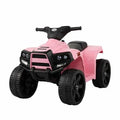 6V Battery Powered Ride on Car with 4 Wheels LED Lights Pink A955495