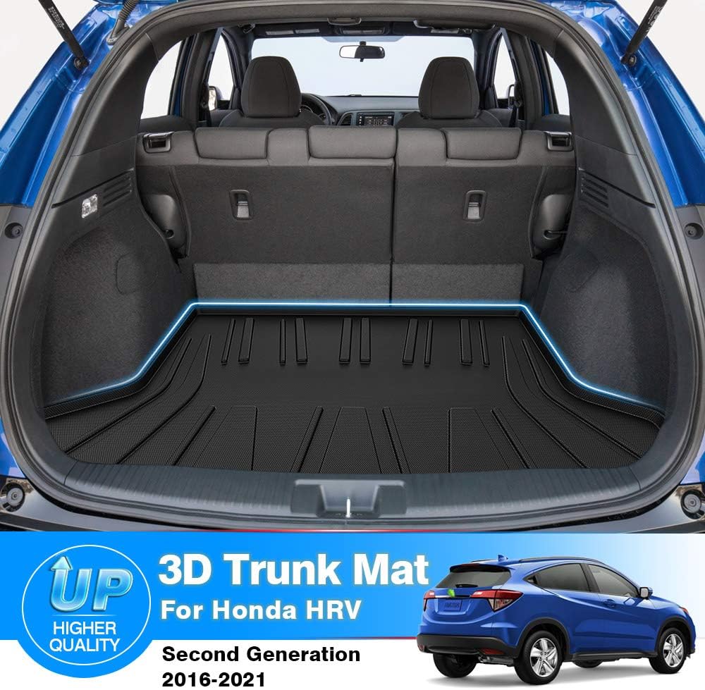 Custom Fit Cargo Mat for Honda HRV 2016-2022 Black E1636
