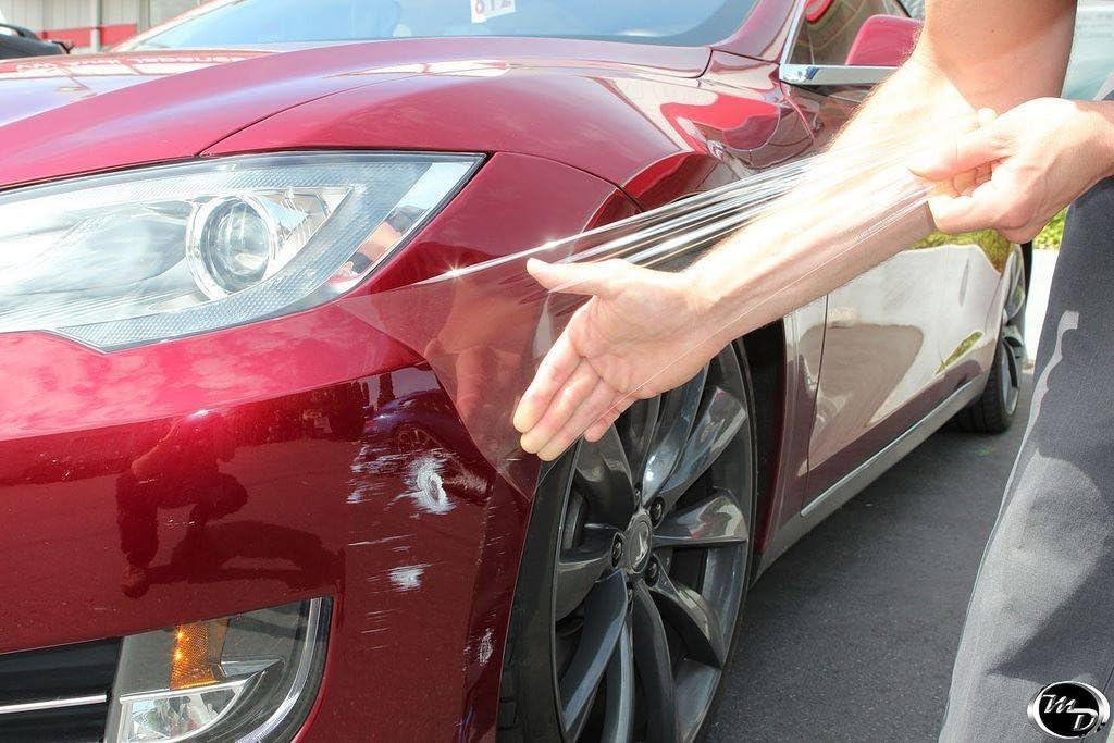 Clear Vinyl Wrap Film with Squeegee and Felt Applicator G792976