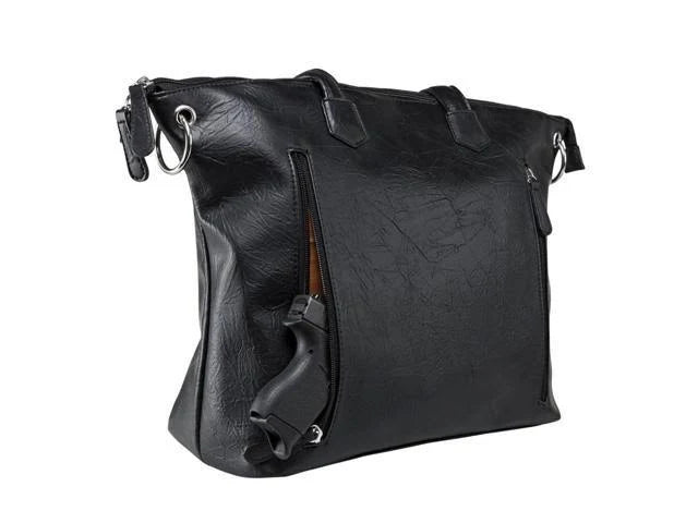 Black Concealed Carry Satchel Q769