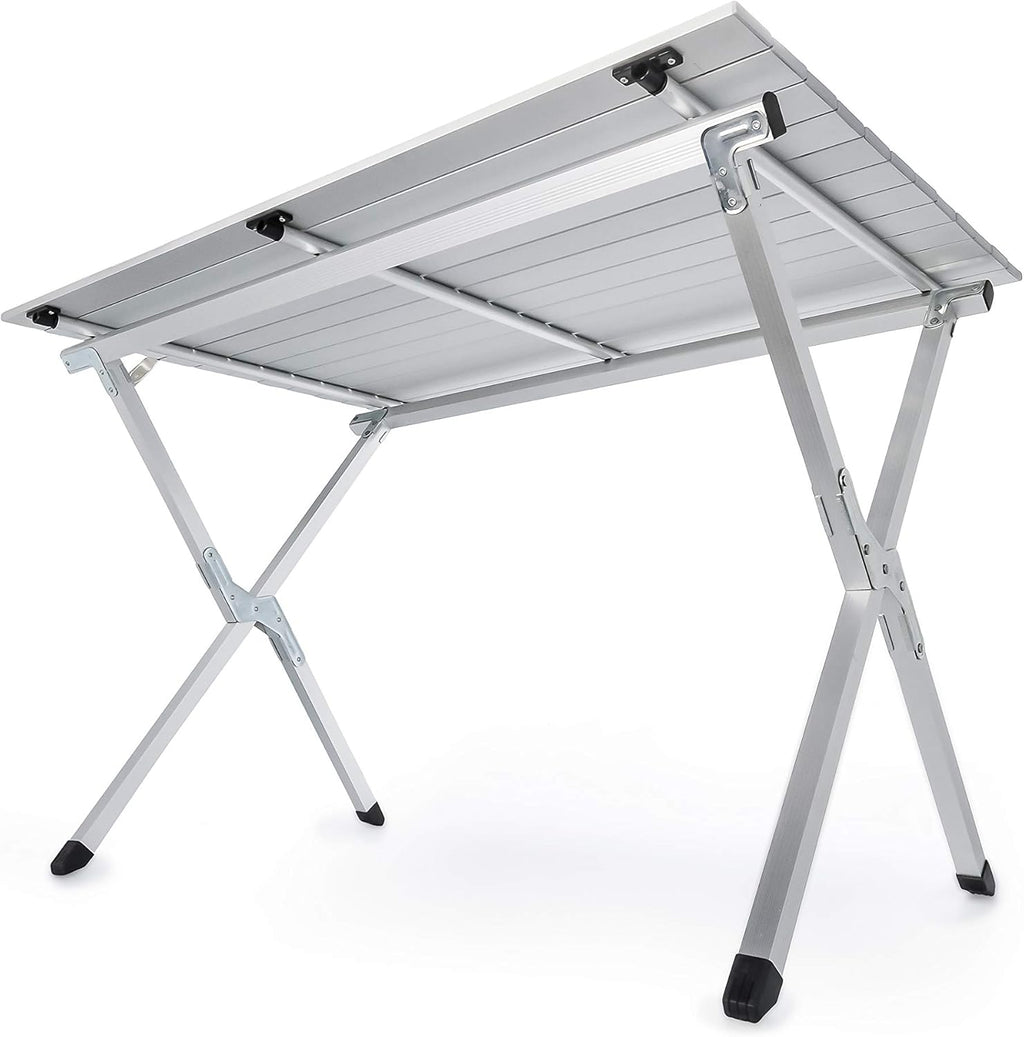 Aluminum Roll-Up Campsite Table with Carrying Bag R12326