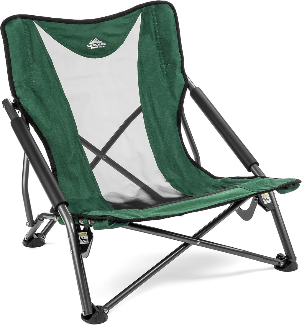 Low Profile Folding Camping Chair with Carry Bag O2457