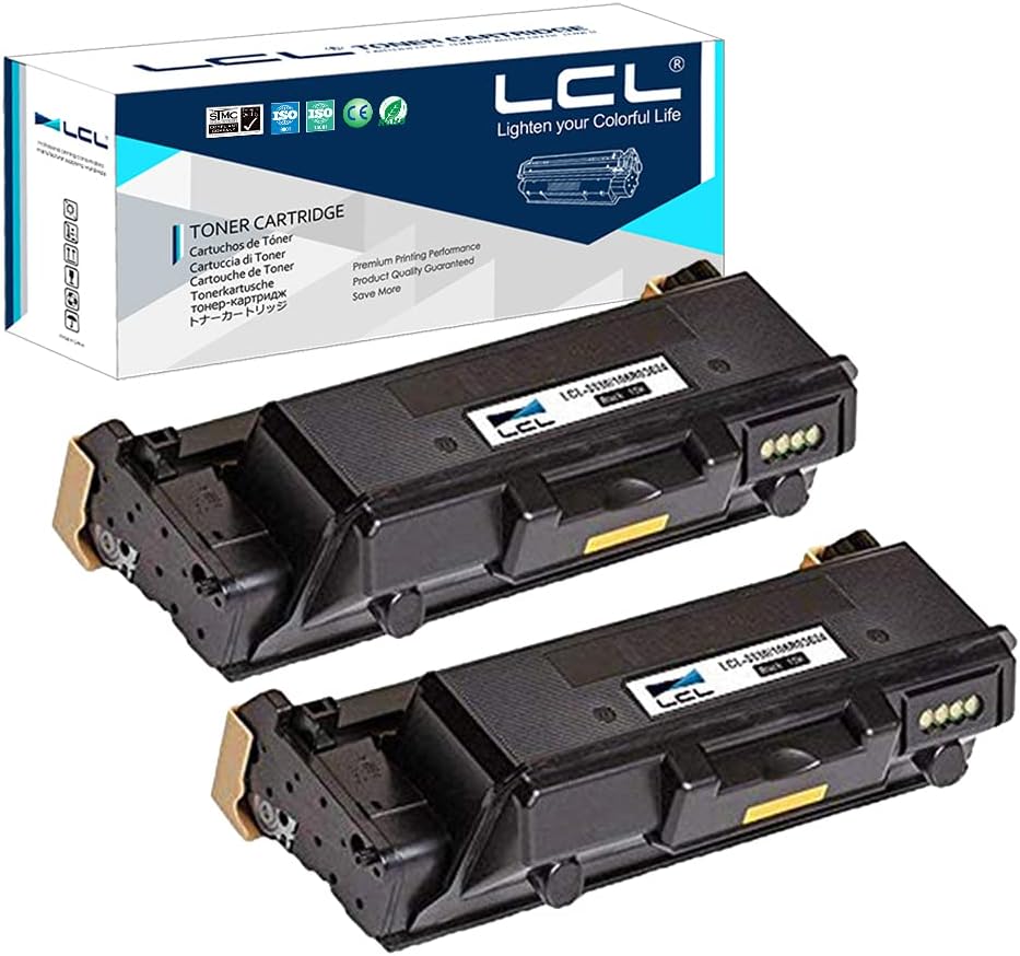 Compatible Toner Cartridge Replacement 2-Pack Black B444069
