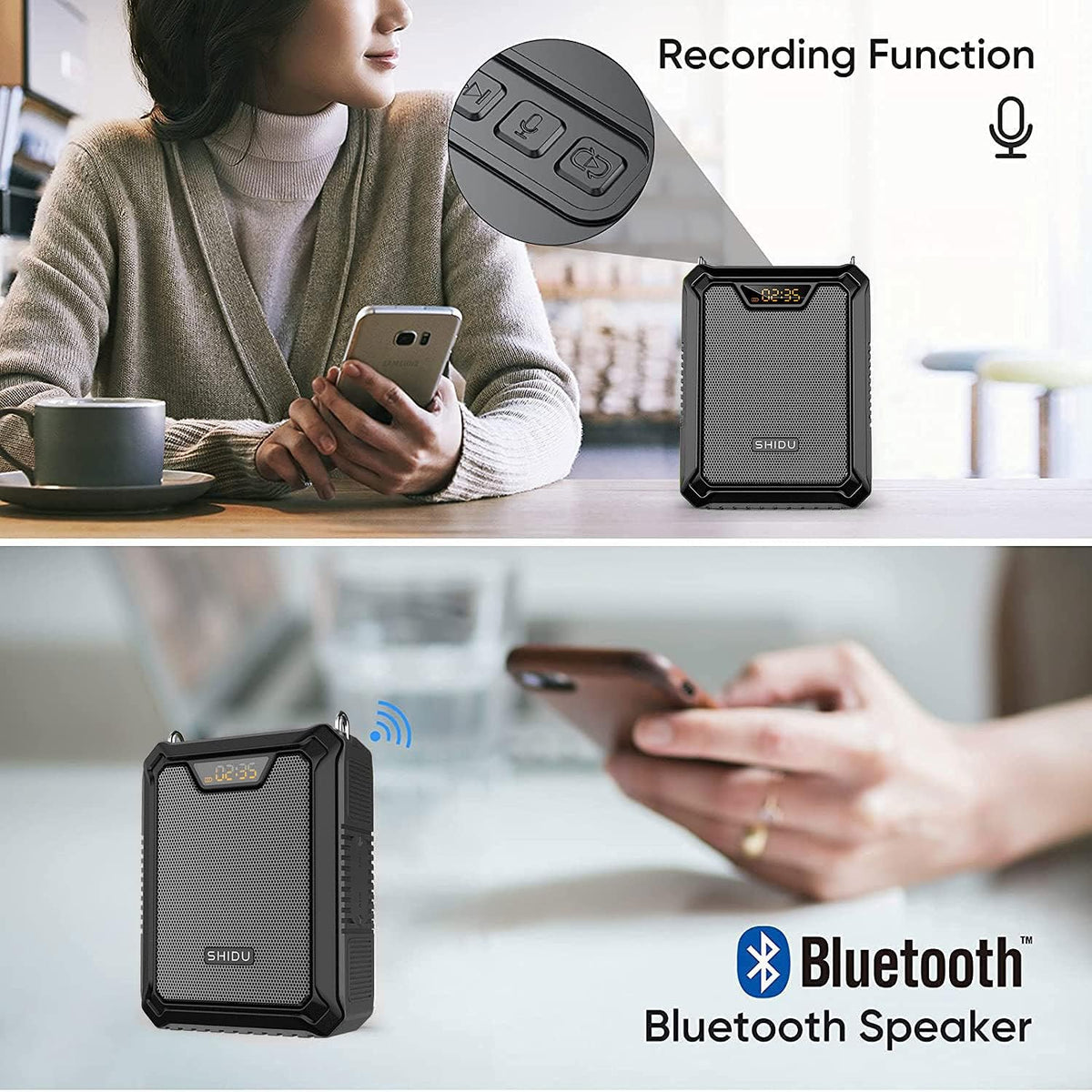 Portable Waterproof 18W Voice Amplifier L407