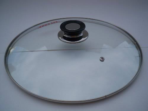 Ceramic Marble Coated Non Stick Cast Aluminium Fry Pan with Lid, 20 cm Y935