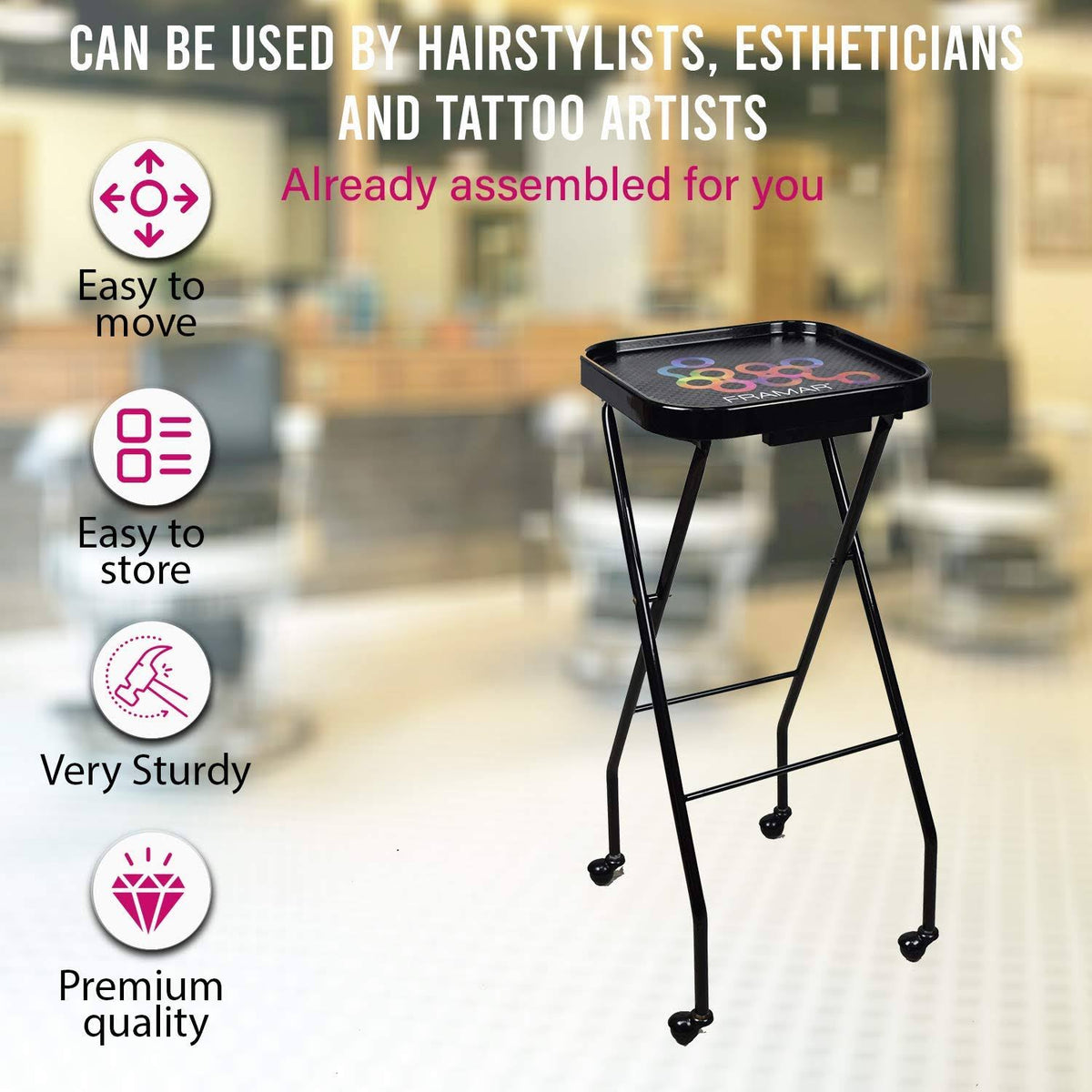 Folding Salon Trolley G805901