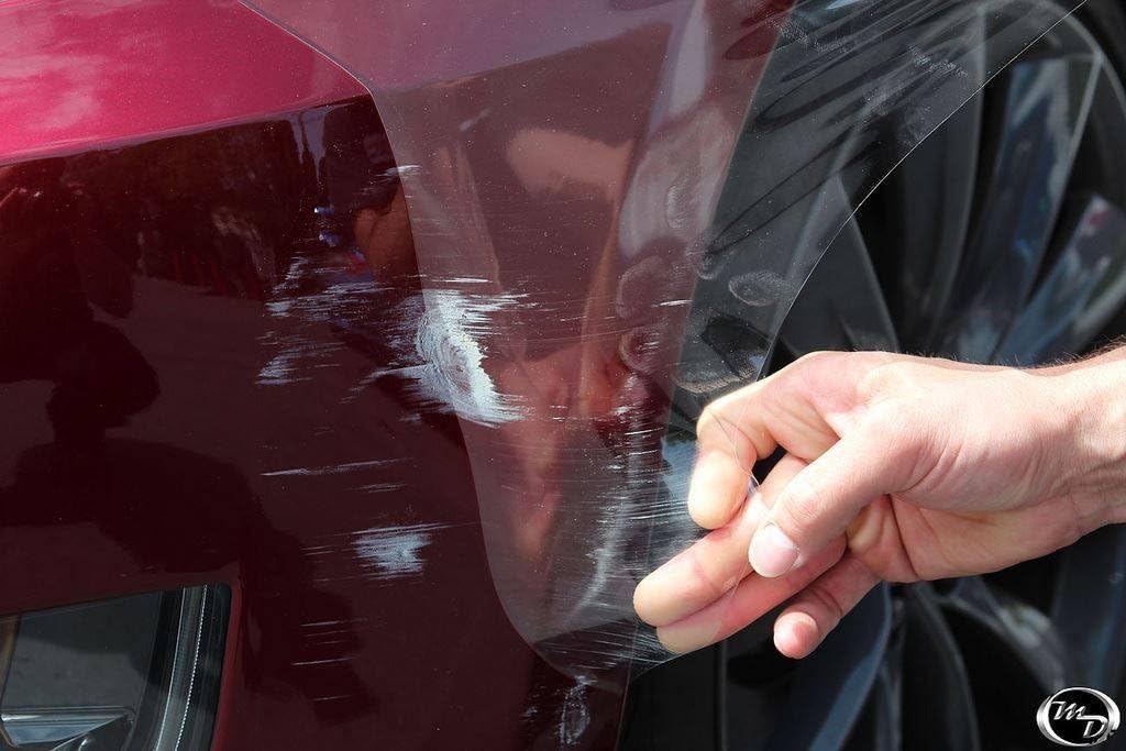 Clear Vinyl Wrap Film with Squeegee and Felt Applicator G792976