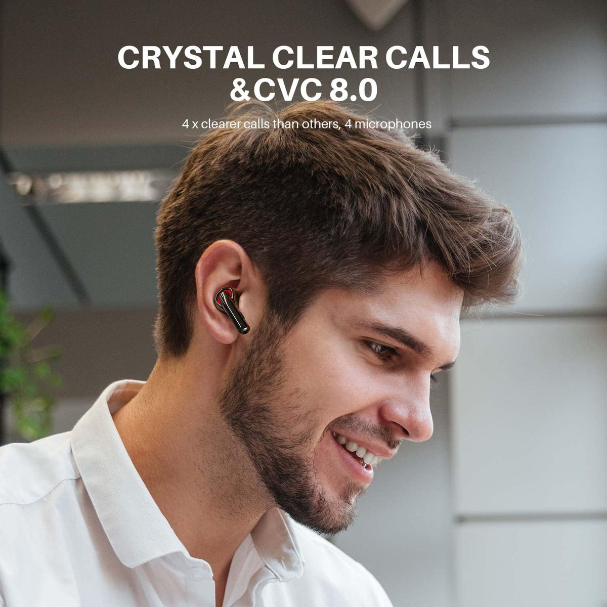 Wireless Earbuds Bluetooth 5.2 50H Playtime Z47586