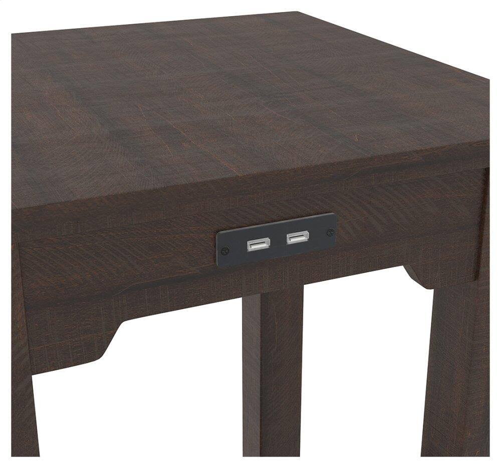Warm Brown End Table B375833