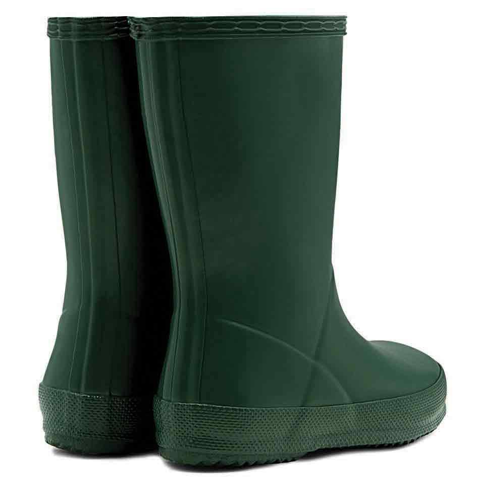Green Kids Rain Boots Q84877