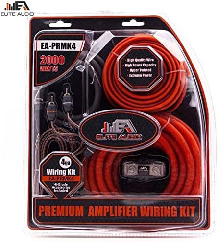 0 Gauge CCA Amp Kit with 20 feet 0 AWG + 2-Channel RCA Interconnects E725