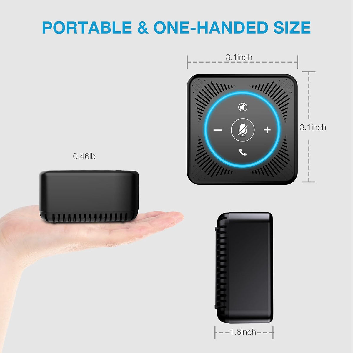 USB Speakerphone with Microphone S714582