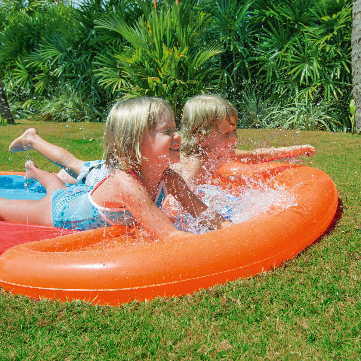 18' Double Lane Water Slide X420