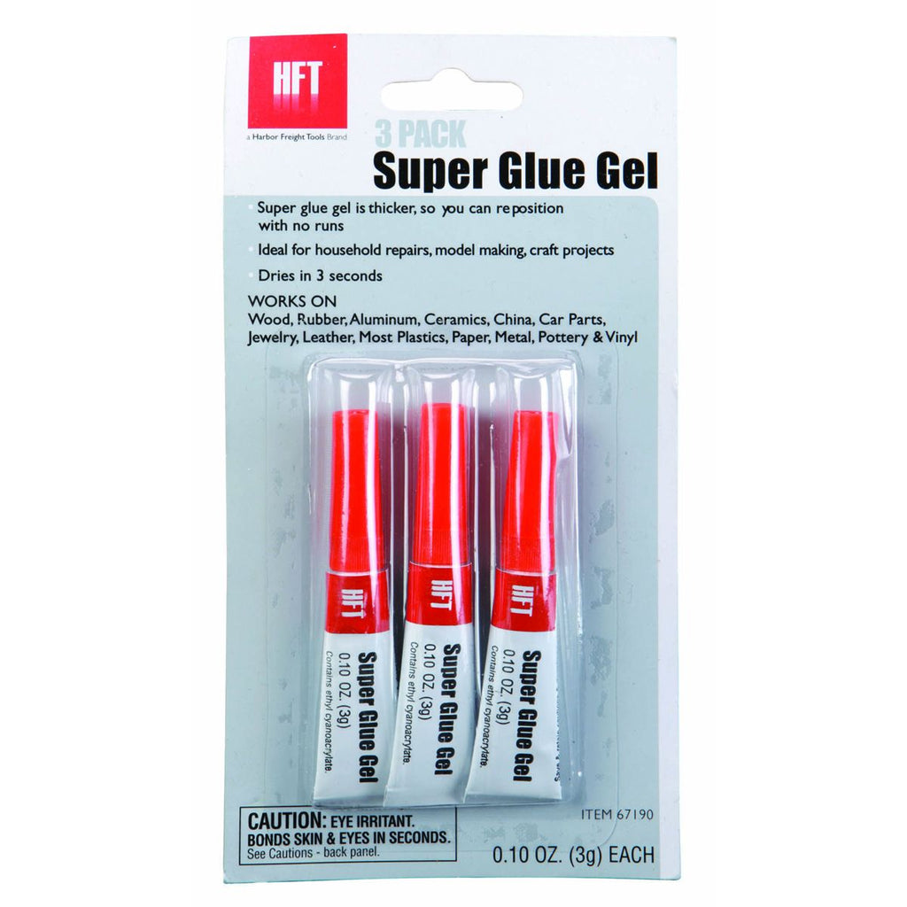 Super Glue Gel, 3 Pack A892