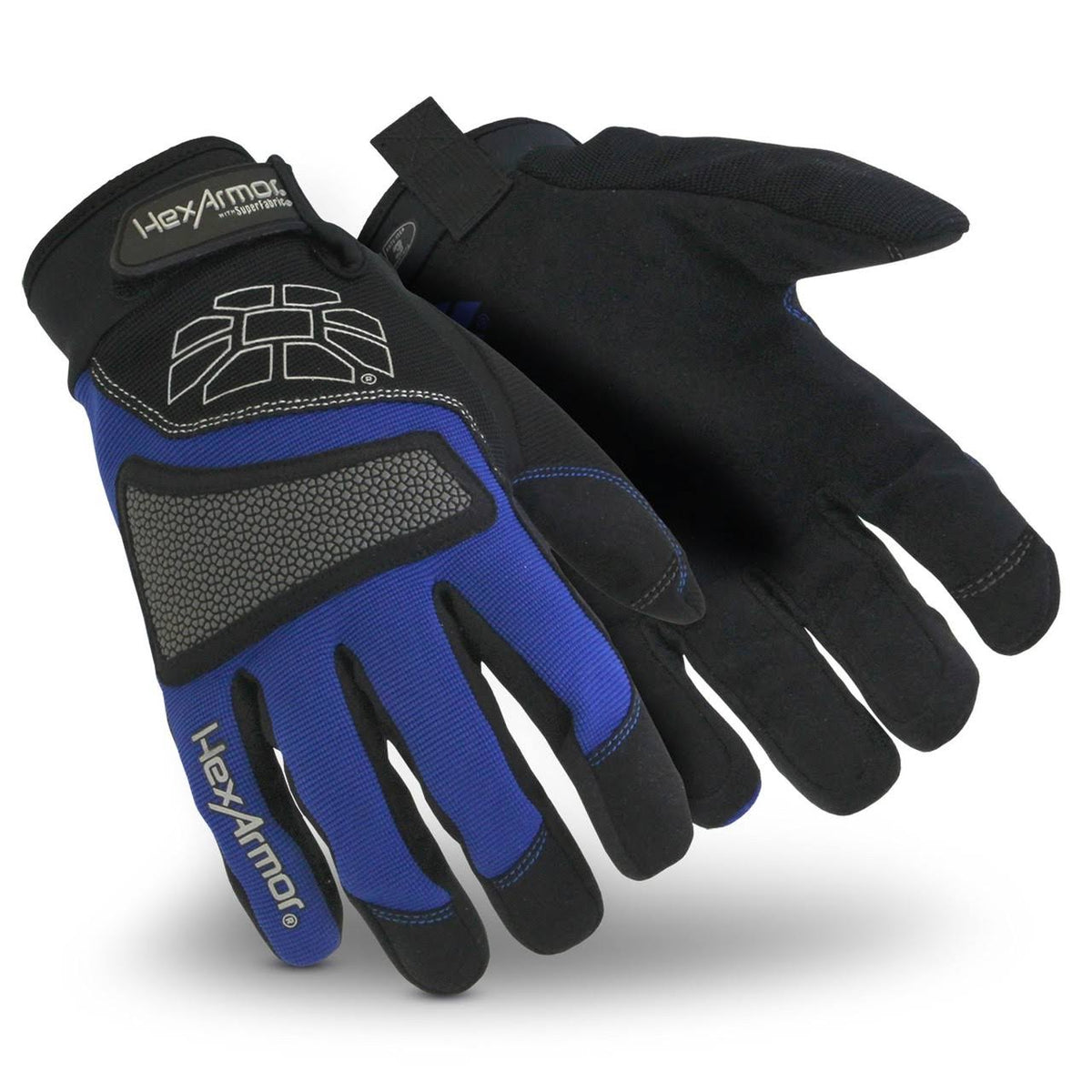 Cut Resistant Gloves Black Blue XL Q1660