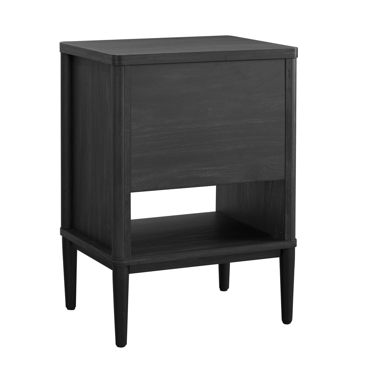 2 Drawer Charcoal Finish Nightstand K4990
