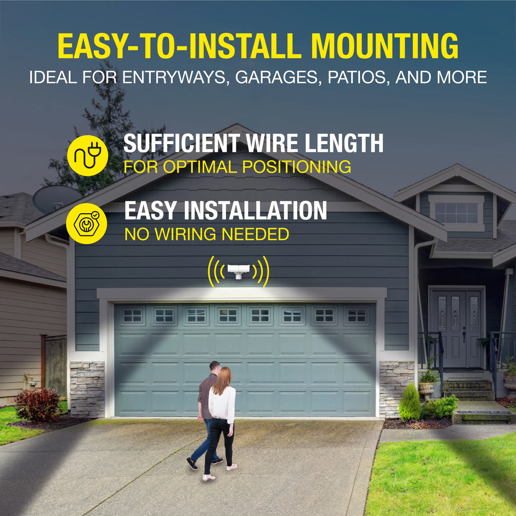 2 Head Solar Security Light 3000 Lumens O893