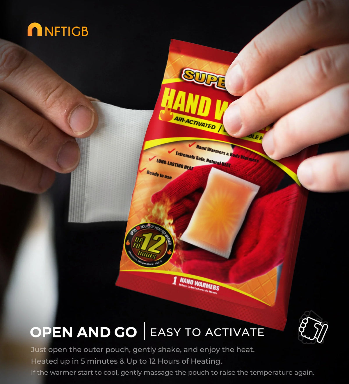 Disposable Hand Warmers 55 Pack E64679
