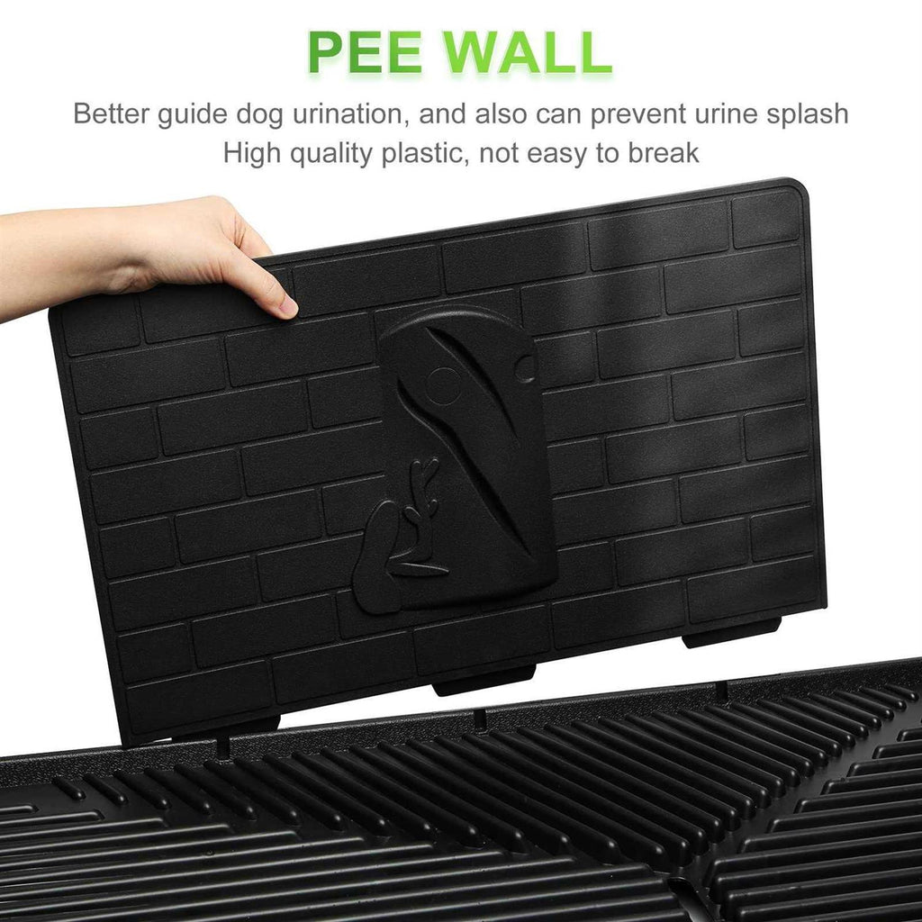Dog Potty with Tray Large 30”x20” Artificial Grass Patch B399021