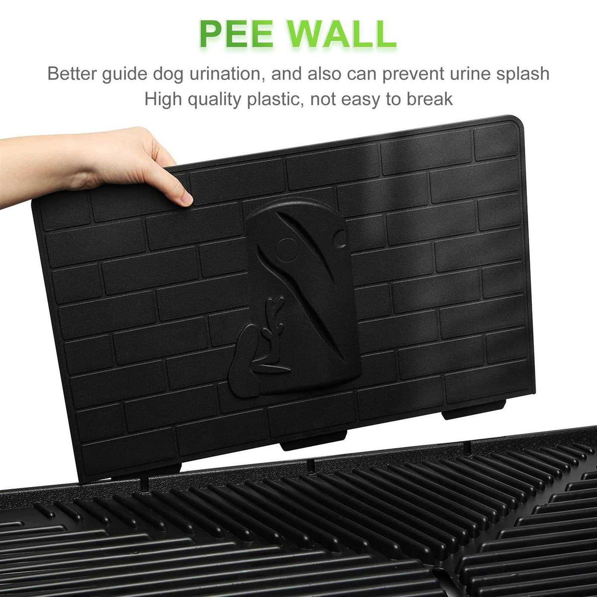 Dog Potty with Tray Large 30”x20” Artificial Grass Patch B399021