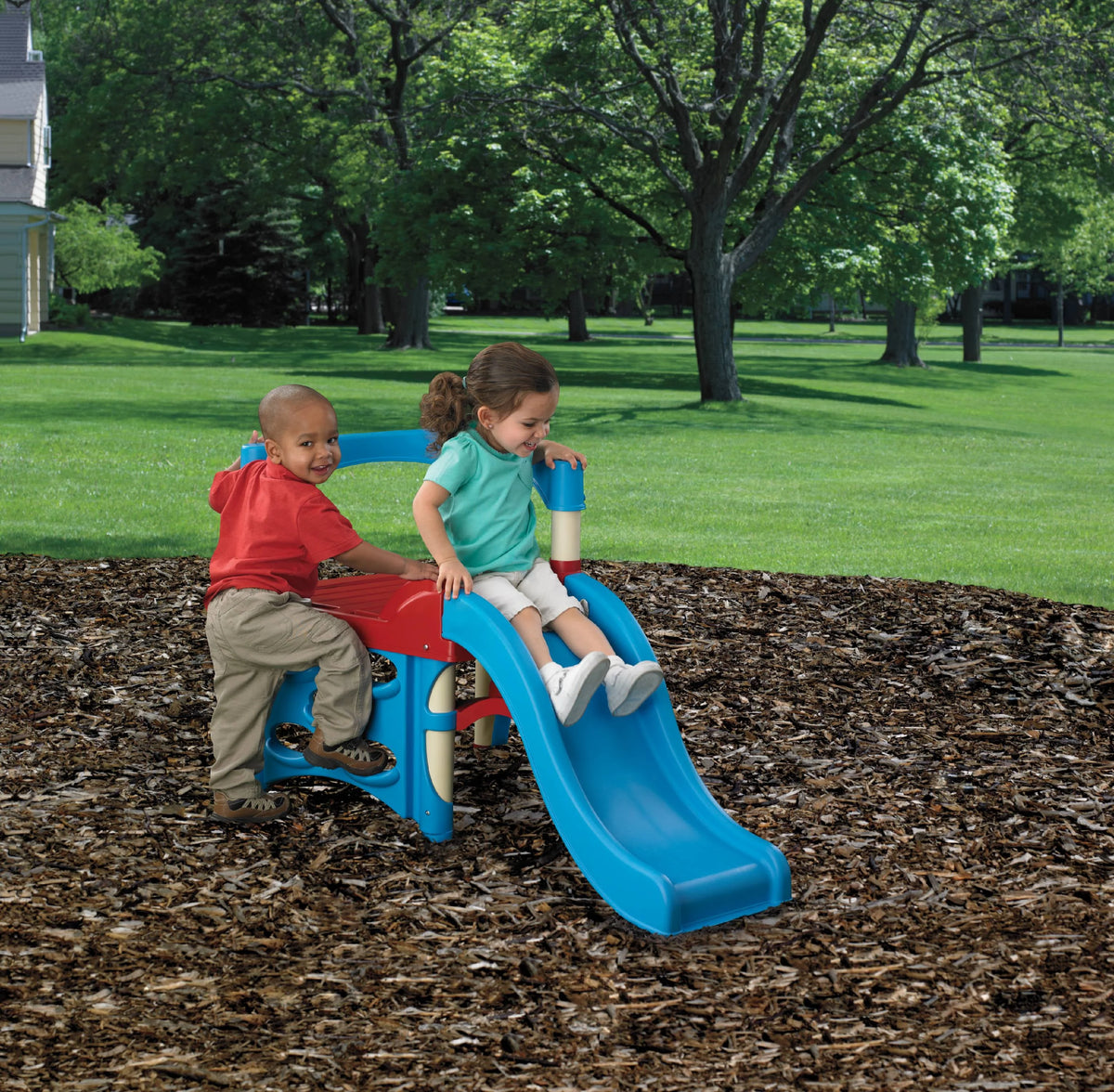 Toddler Kids Outdoor Indoor Climber Slide Playset O12934