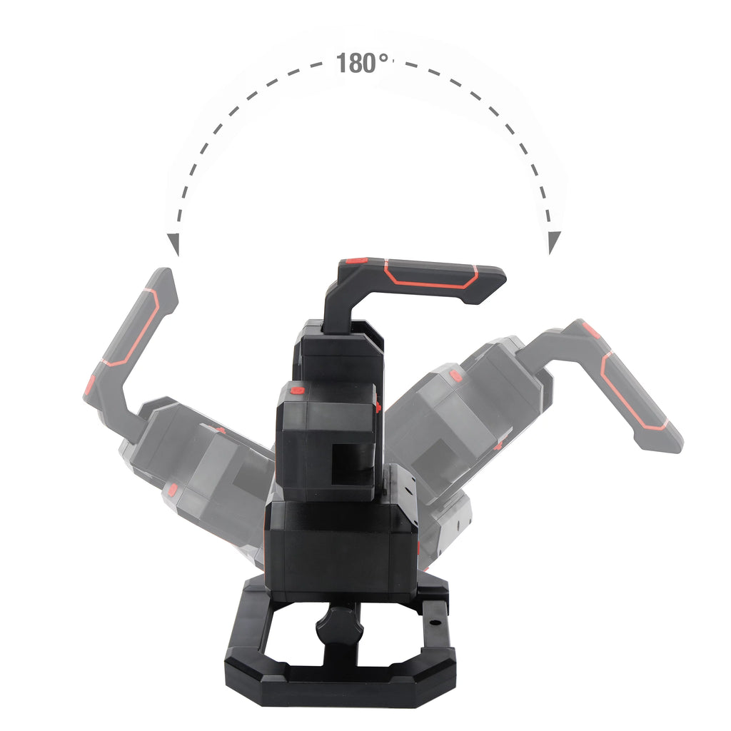 2000-Lumen LED Rechargeable Work Light & Detachable Spotlight C786448