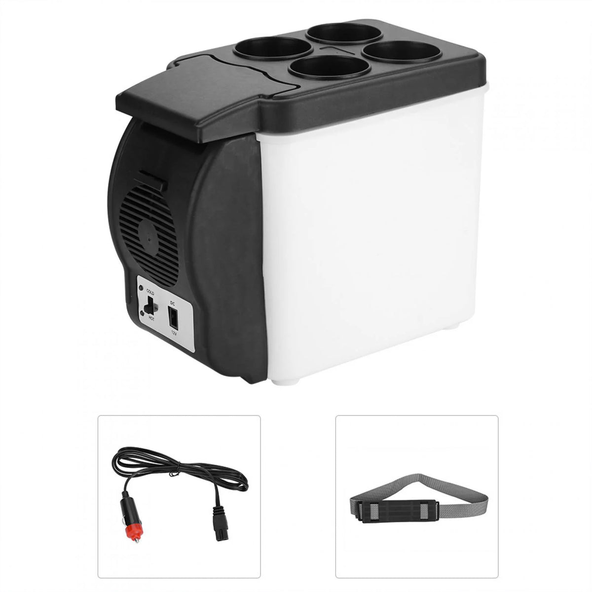 12V 6L Portable Car Refrigerator Warmer Cooler N5334