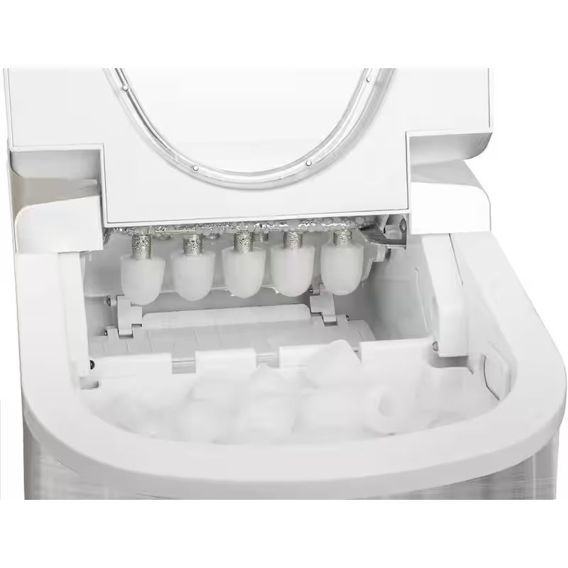 Portable Countertop Ice Maker in Stainless Steel O499105