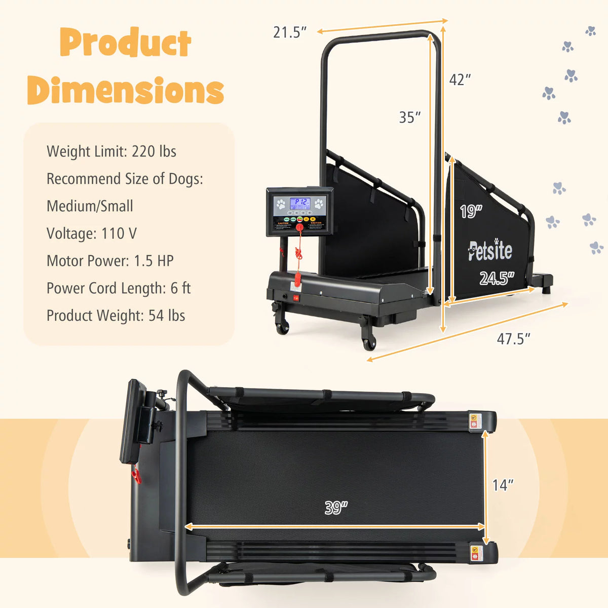 Dog Treadmill T923