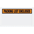 Orange Packing List Enclosed Envelopes Z5448