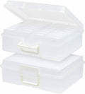 Clear 4" x 6" Photo and Embellishment Craft Keeper, 2 Pack P327