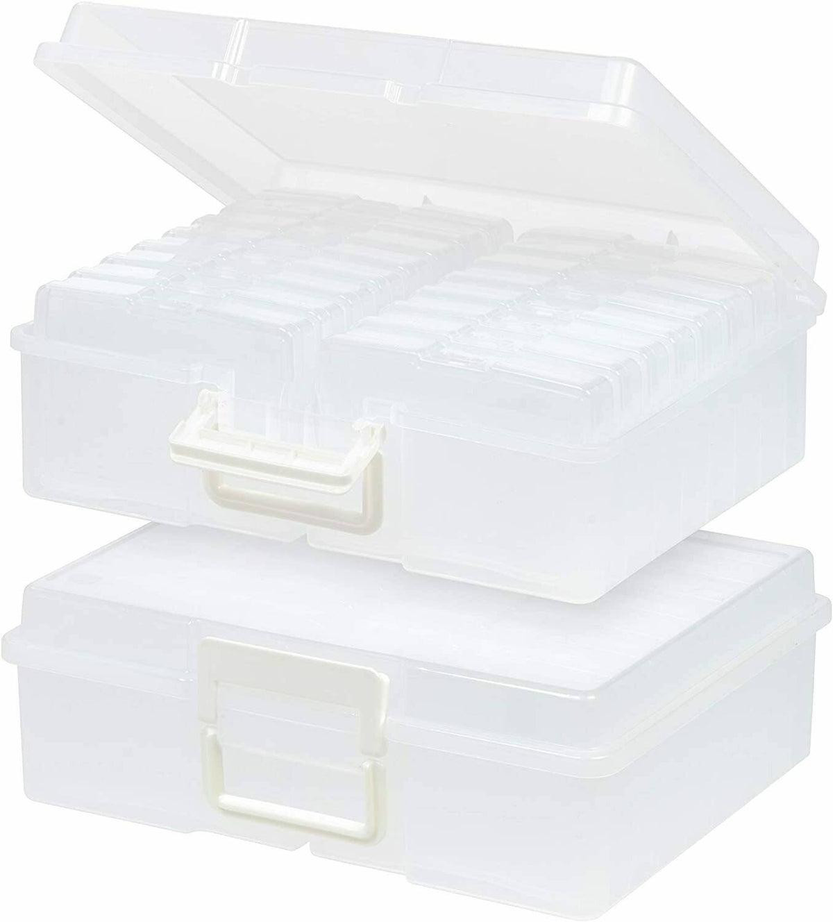 Clear 4" x 6" Photo and Embellishment Craft Keeper, 2 Pack P327