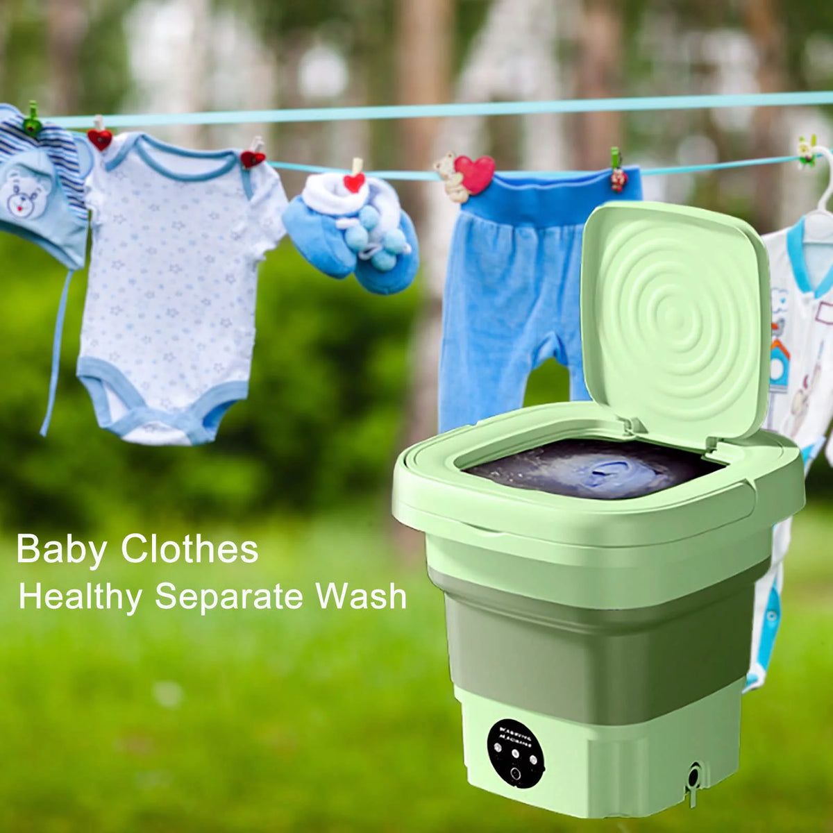 Portable Foldable Washing Machine O133