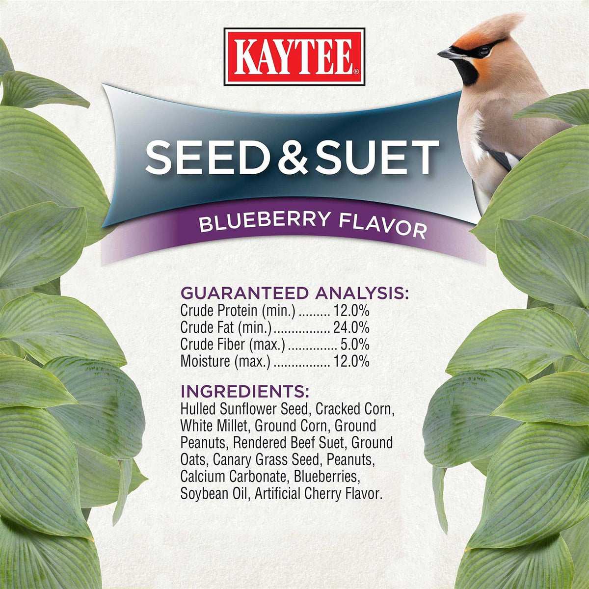 Seed & Suet Bird Food D467