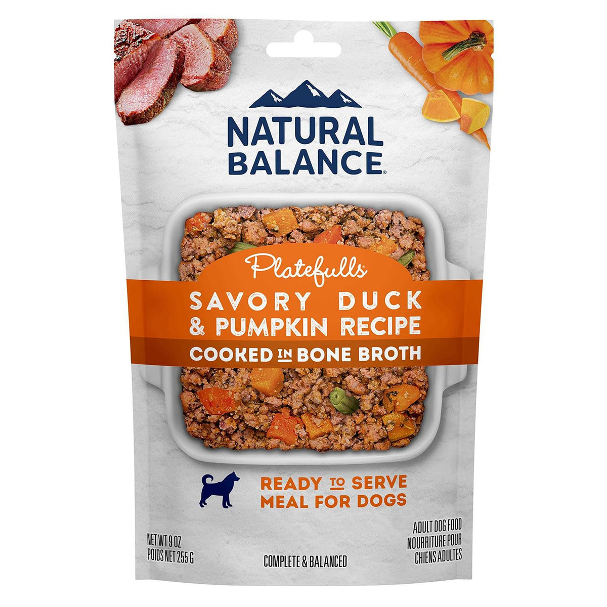Savory Duck & Pumpkin Recipe Wet Dog Food E532859