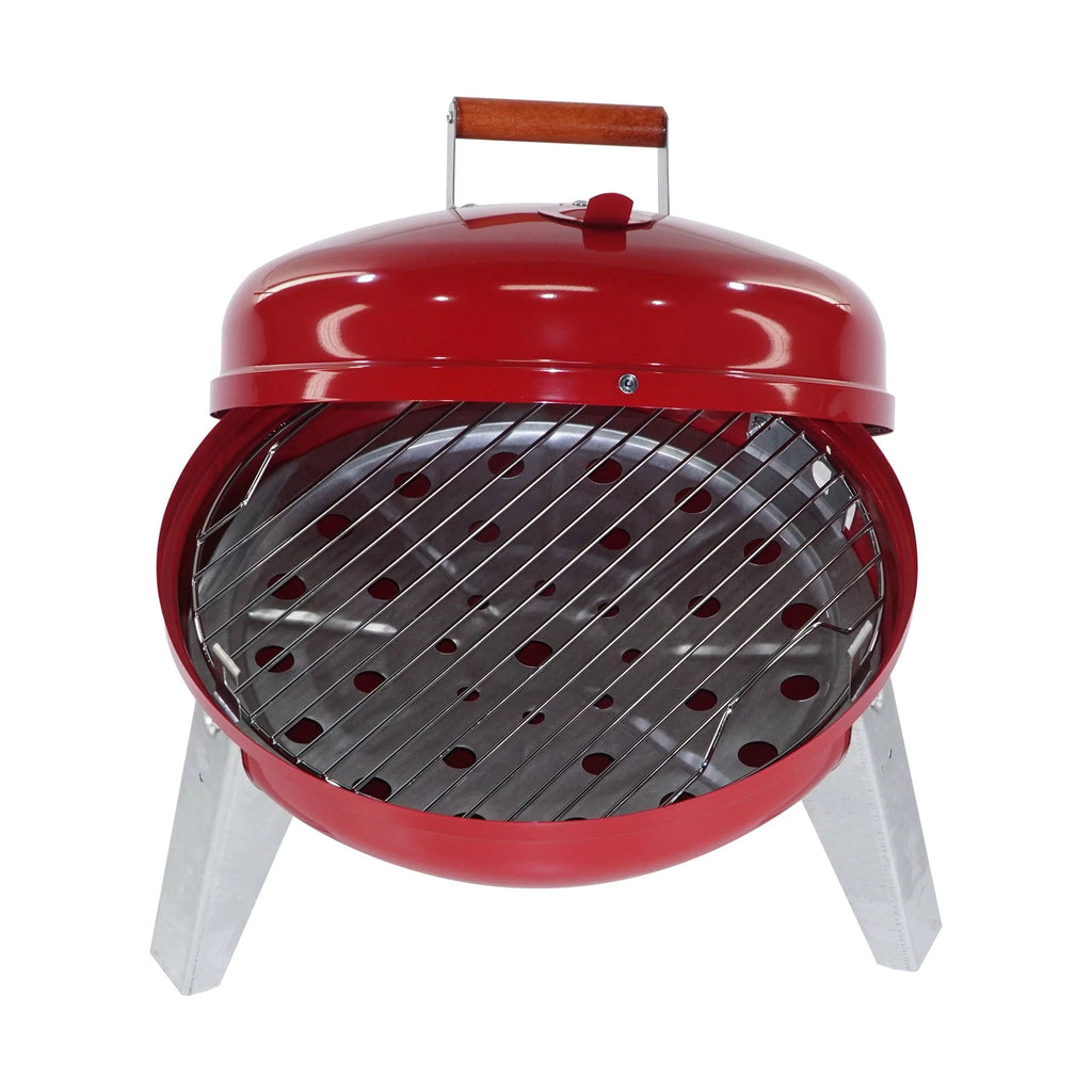 Portable Steel Charcoal Grill Black K766840