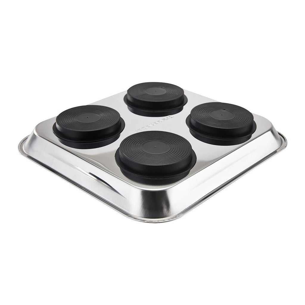 10-1/2 in. x 11-1/2 in. Magnetic Stainless Steel Parts Tray A688524