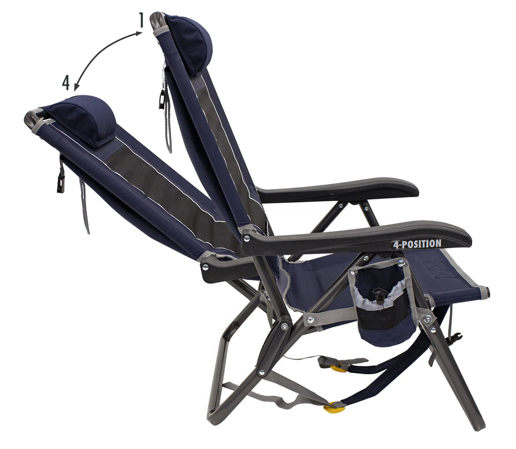 Blue Reclining Camping Chair O603