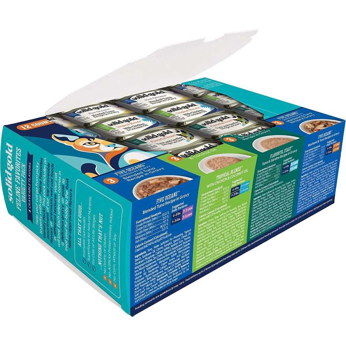 Adult Wet Cat Food Variety Pack K25359