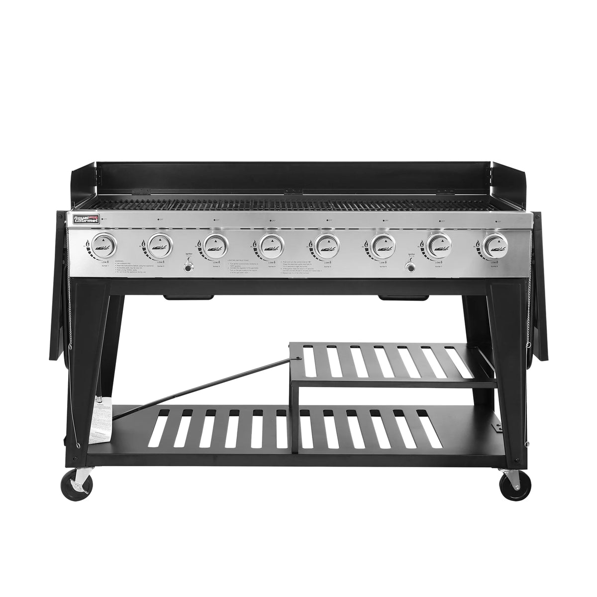 8-Burner Propane Gas BBQ Grill U373918