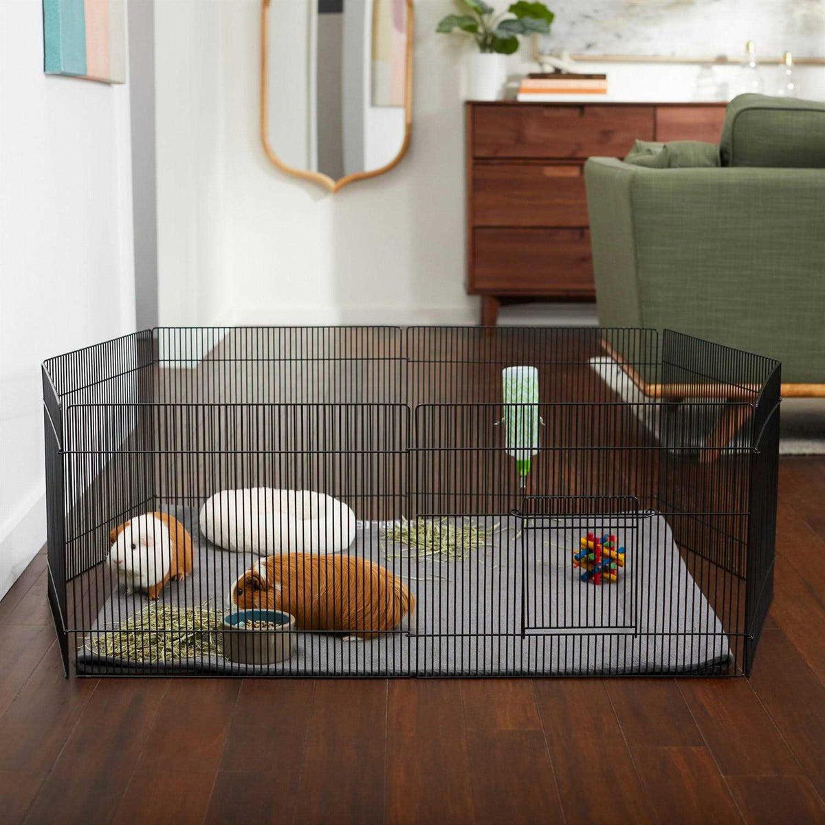 Wire Small Pet Playpen with Door L846