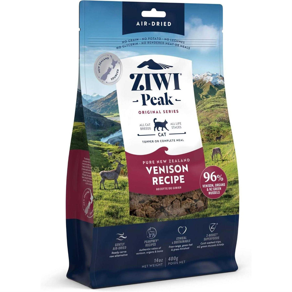 Air Dried Venison Cat Food J209