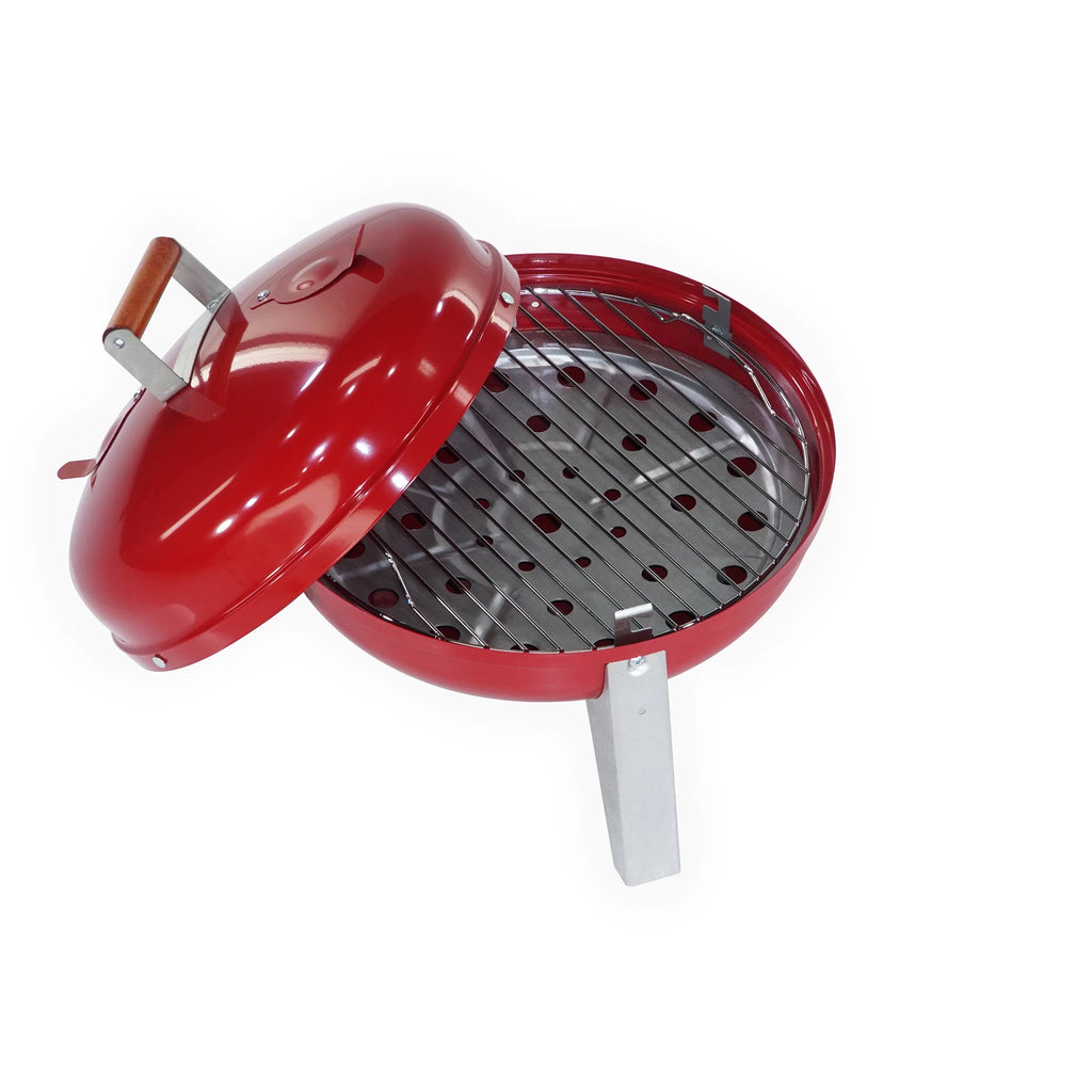 Portable Steel Charcoal Grill Black K766840