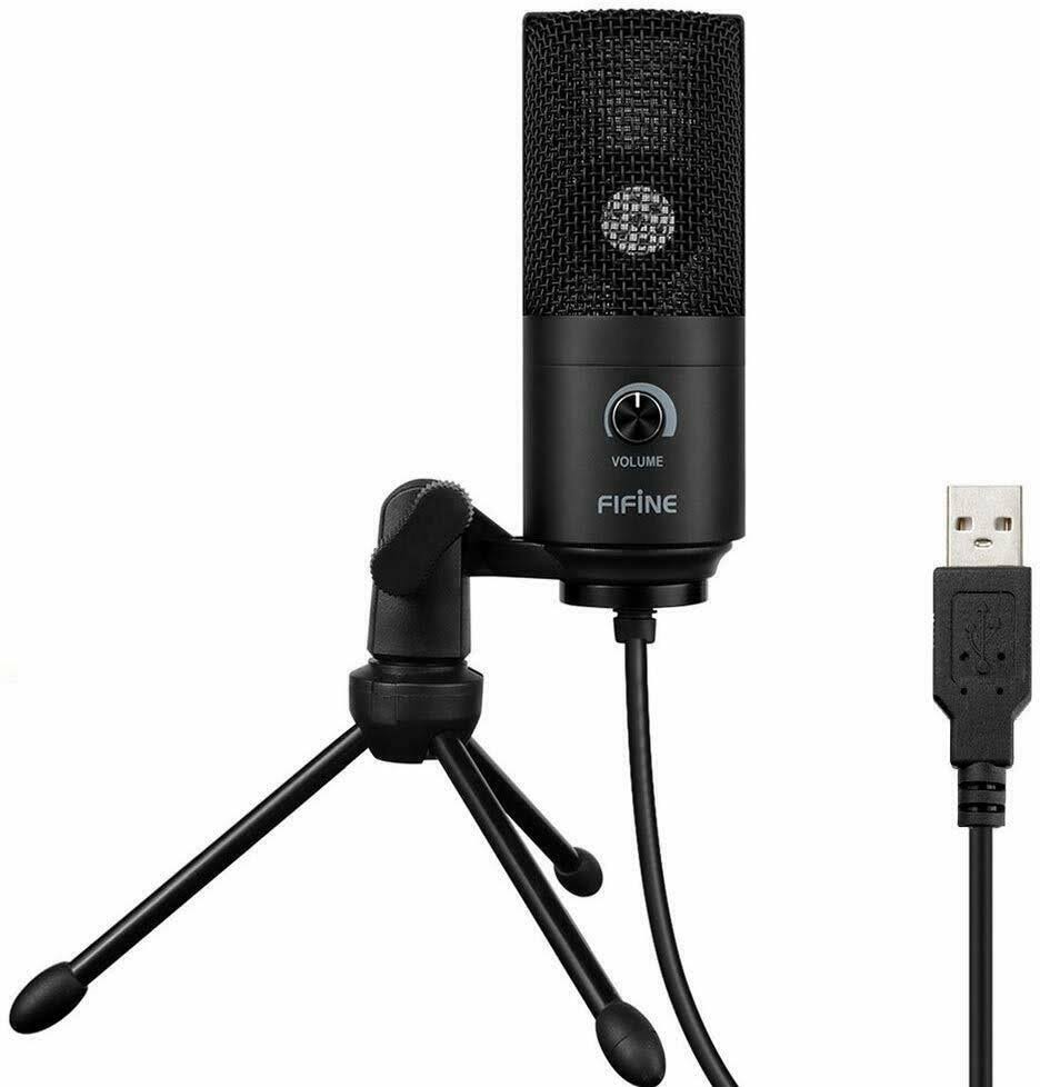 Black USB Condenser Microphone M88684