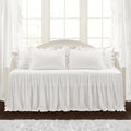 White 5Pc Daybed Cover W1719