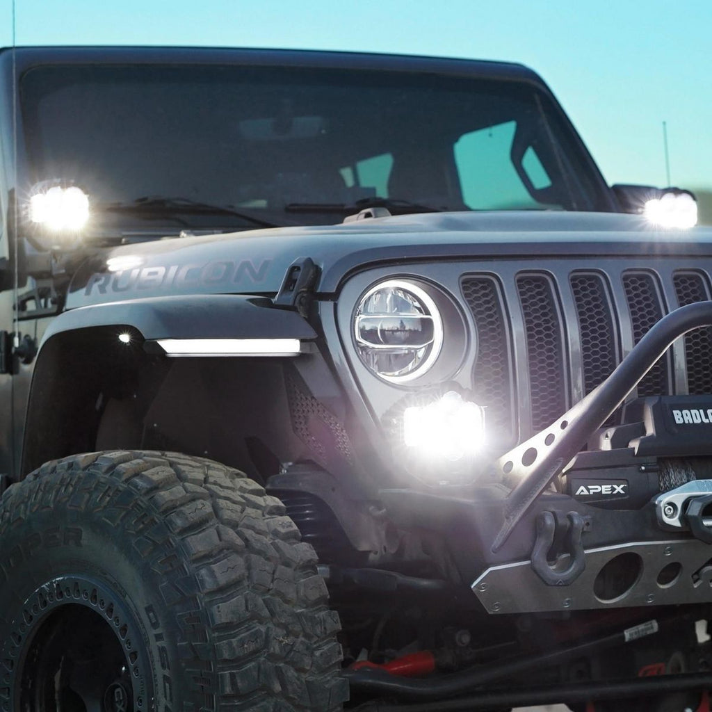 4-LED Off-Road Spot/Flood Combo Light N401